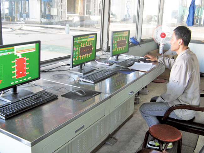 全自动加热炉、正火炉操作室